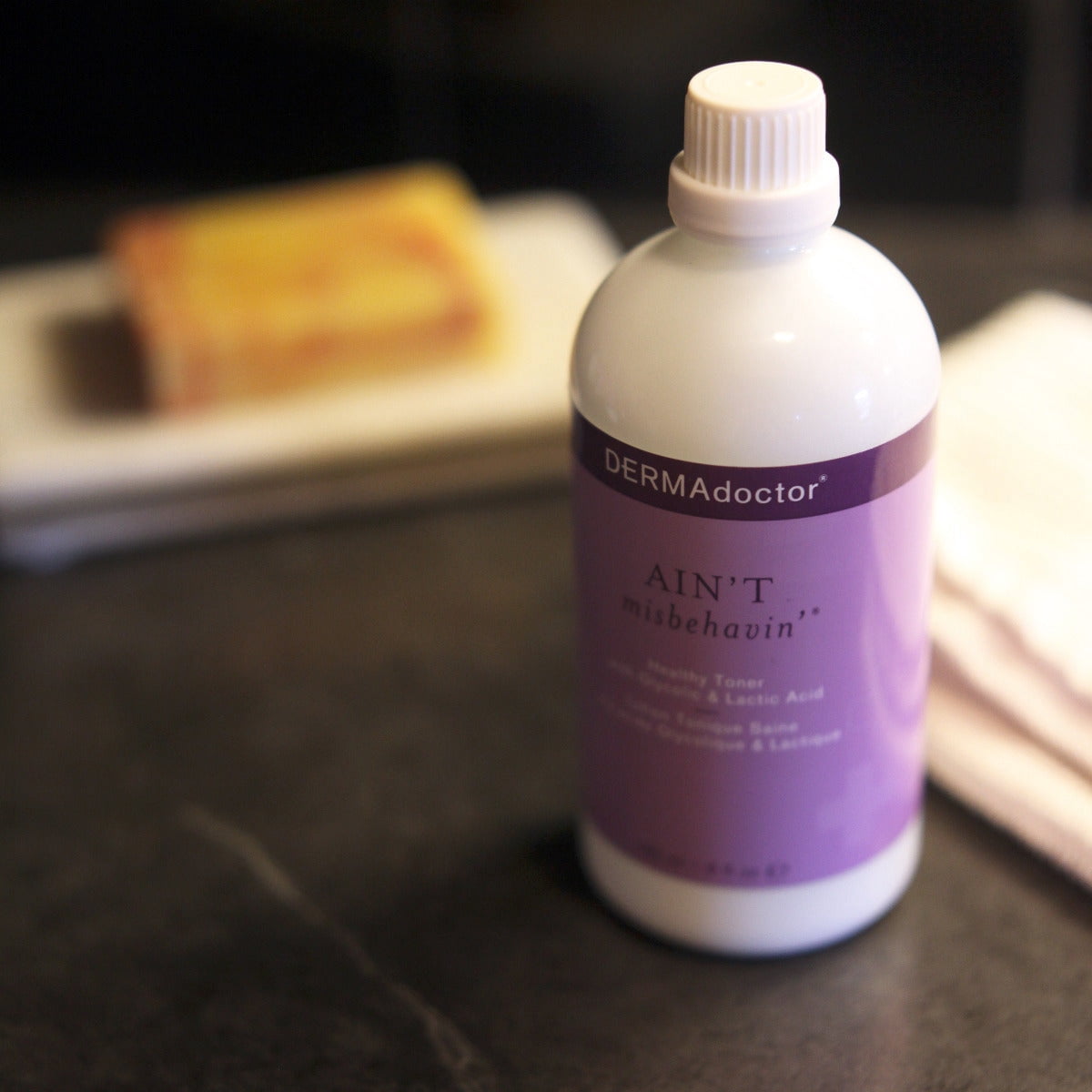 DERMAdoctor Ain’t Misbehavin’ Toner with Glycolic & Lactic Acid, 6 fl oz – Healthy Skin Solution