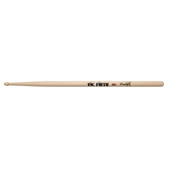 Vic Firth FS5B American Concept Freestyle Series 5B Hickory Drumsticks w/ Woodtips