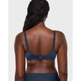 thumbnail image 6 of Women's Mesh Balconette Bra Sexy Demi Supportive Comfortable Seamless Underwire Unlined Sheer Bras, 6 of 6