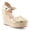 GOLD MULTI, variant on Azura Amelia Women’s Espadrille Wedge with Comfortable Summer Style