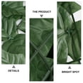 thumbnail image 3 of Supvox Green Artificial Leaf Hedge Panel with Mesh Backing Weather Resistant Garden Fence Decor, 3 of 5