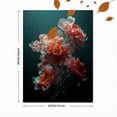 thumbnail image 3 of Pink Peony Floral Canvas Print, Perfect for Living Room Bedroom Dining Room Hallway Office Cafe Restaurant, 3 of 8