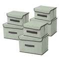 thumbnail image 1 of Cajas Organizadoras 6 Piezas Verdes, 1 of 5