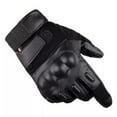 thumbnail image 4 of Tignapoo Vintage Motorcycle Gloves for Men - Black Large Check M Size, Lightweight & Durable, Touchscreen Compatible, Winter Warmth, Unisex Outdoor Riding Gloves, 4 of 5