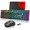 Black RGB, variant on Wireless Gaming Keyboard and Mouse Combo with 87 Key Rainbow LED Backlight Rechargeable 3800mAh Battery Mechanical Feel Anti-ghosting Ergonomic Waterproof RGB Mute Mice for Computer PC Gamer (Black)