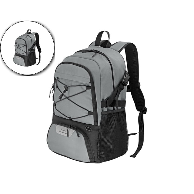 Dvruxg Soccer Backpack, Basketball Backpack with Ball Compartment & Shoe Compartment, Backpack for Basketball, Soccer(Gray)