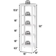 thumbnail image 2 of COSTWAY 5-Tier Utility Shelves Storage Rack Multifunctional Freestanding Shelving Unit, 2 of 10