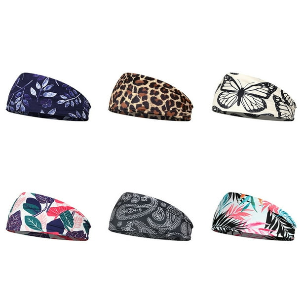 Diademas para mujer, diademas deportivas para Yoga, bandas elásticas antideslizantes para el sudor, diadema de entrenamiento, diademas de moda para niñas