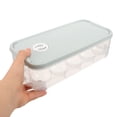 thumbnail image 4 of NUOLUX Huevos Rosa Para Refrigerador Con Apilable Y Material Seguro Para Almacenar, 4 of 6