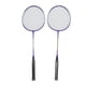 thumbnail image 2 of Juego De Raquetas De Bádminton, Raquetas De Bádminton De Ferroaleación Prácticas Y Duraderas, Color Morado Para Principiantes Para Exteriores, 2 of 7