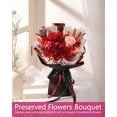 thumbnail image 2 of Flowers Roses Gifts for Her,Preserved Flowers Bouquet Gifts for Women,Gift Bouquets for Your Wife, Mom and Best Friend/Red Rose Bouquet, 2 of 6
