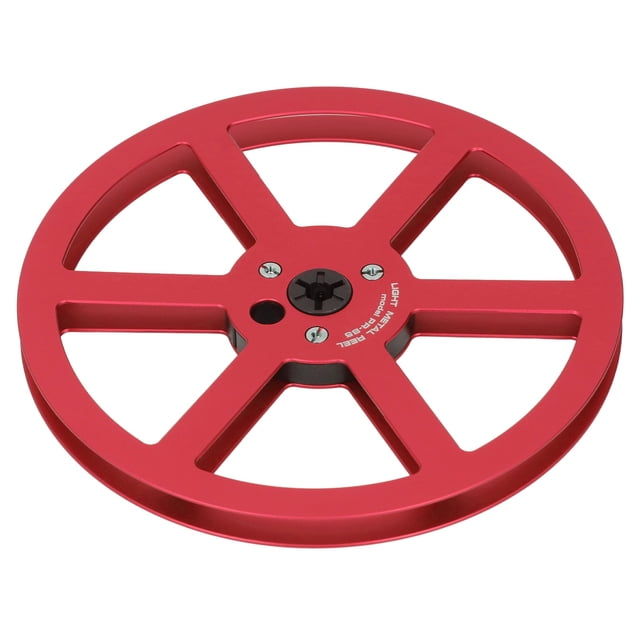 Carrete de Cinta Vacío de 7 Pulgadas, Disco de Carrete de Abscióne de Sonido de Aleacio de Aluminio Con 6 Orificios, Para Reproductores de Cinta de Carrete A CARRETE