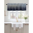 thumbnail image 2 of Valances for Windows Abstract Golden Rod Pocket Cafe Window Treatments Valance Curtains for Kitchen Bathroom Laundry Basement Windows 56"x16", 2 of 9