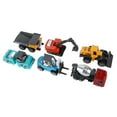 thumbnail image 4 of Juego de camiones de ingeniería, paquete de 6 1: 64 vehículos de construcción para niños, juguetes de construcción pequeños, tecnología avanzada, 4 of 8