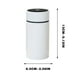 thumbnail image 3 of Vaso de bolsillo térmico de acero inoxidable de 200 ml | Mini indicador de temperatura inteligente | Termo de doble pared duradero | Botella de viaje para café, té y agua para hombres y mujeres, 3 of 5