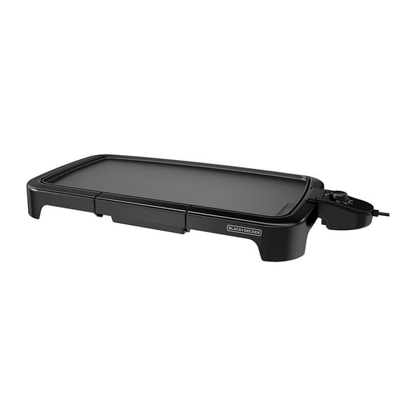 Plancha Eléctrica Black & Decker de 8 Porciones Negra