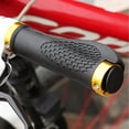 thumbnail image 3 of Empuñaduras de manillar de bicicleta de montaña MTB de goma ergonómicas con bloqueo de ciclismo, 3 of 6