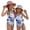 Blue(American Flag Floral Print), variant on 250 Anniversary USA Flag Girls One Piece Swimsuits Size 7 Swimming Bikini Sets Patriotic American Flag Stars Striped Summer Sleeveless Beach Vacation Freedom Cute Bathing Suits Vermilion 7-8 Years