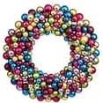 thumbnail image 1 of Vickerman 22" Multicolore Brillant/matte Couronne de Boule, 1 of 2