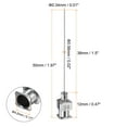 thumbnail image 2 of Uxcell 20pcs 24G Stainless Steel Dispensing Needles, 1-1/2" Glue Needle Tube Blunt Tip, 2 of 6