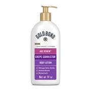 Gold Bond Age Renew Crepe Corrector Body Lotion, Replenishing and Smoothing Formula, Gold Bond Crepe Corrector Body Lotion, 14 oz