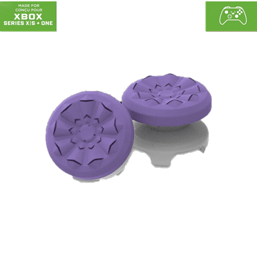 Controller Freak FPS Gaming Freak Purple for Xbox One and Xbox Series X Controller | 2 Performance Thumbsticks | 1 High-Rise, 1 Mid-Rise | Purple console accessories