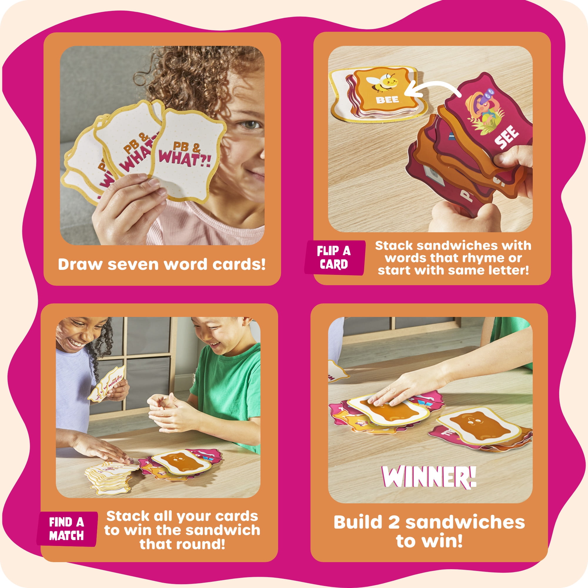 Learning Resources PB & What? - Reading Readiness, Language Development, Ages 5+