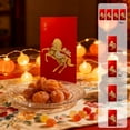 thumbnail image 7 of Steadline 8pcs Year of the Horse Red Envelopes Set Traditional Spring Festival Money Pack 17x9cm Red Foil New Year Envelopes Holiday Gift Set Christmas Party Supplies, 7 of 7