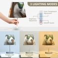 thumbnail image 5 of Dog and Sunglasses Boom Forest People LED Desk Lamp Table Lamp USB Bedside Nightstand Small Lamp for Bedroom Living Room Kids Room, 5 of 8