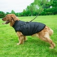 thumbnail image 3 of Pet Dogs Warm Clothes Waterproof Small Big Dog Jacket Autumn Winter Pet Dog Skiing Coat Clothing With Harness Chest Strap, 3 of 8