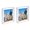 2, variant on Clear Acrylic Scalloped Magnetic Photo Frame with Easy Insert Change