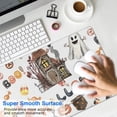 thumbnail image 4 of Long Mouse Pads for Desk,Halloween Decoration Pattern Desk Mats on Top Of Desks, Desk Mouse Pad Extra Large with 3mm Non-Slip Base and Stitched Edge for Gaming,Office,Work,Home 31.5"x11.8", 4 of 6