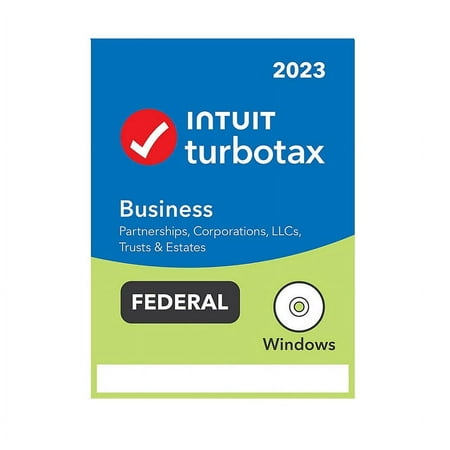TurboTax Business 2023 Federal Only + Efile (CD)