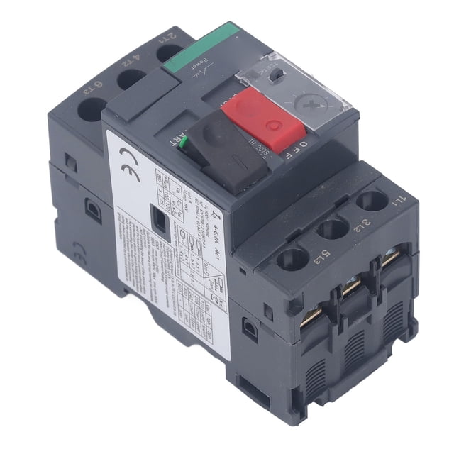 Motor Circuit Breaker 35mm Rail Mount Thermal Type Motor Overload Switch AC 690V For Various Motor Applications