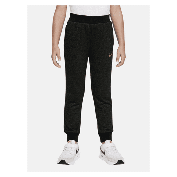 Nike Little Girls, Shine Fleece Pants, Black [ 6X]
