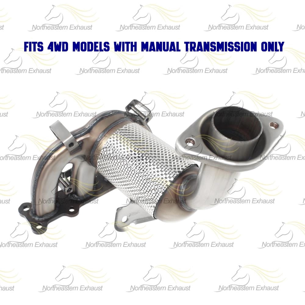 Northeastern Exhaust | Stainless Steel Front Manifold & Rear Catalytic Converter Fits 2007-2017 Jeep Patriot 2.4L – Direct Fit with EPA-Approved