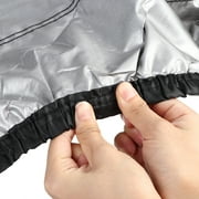 Universal Full Car Cover for SUV Waterproof All Weather UV Protection Snowproof Rain Sunproof Dust-proof Windproof, Size XXL, 209x79x75 inches