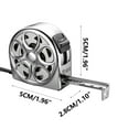 thumbnail image 2 of RuiJiao High-Precision Retractable Steel Tape Measure - Hollow Design, Waterproof and Rust-Proof for Home and DIY Projects, 2 of 5