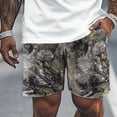 thumbnail image 2 of CONZONE Mens Swim Trunks Elastic Waist Drawstring Summer Shorts for Men Camouflage Lightweight Loose Fit Vacation Beach Shorts With Pockets, 2 of 8