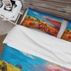 thumbnail image 4 of Designart 'Blossomg Red Poppy Fieldsunder A Blue Sky' Funda Nórdica Tradicional, 4 of 5