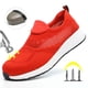 thumbnail image 3 of Zapatillas de trabajo ligeras de malla de verano, zapatos de seguridad con punta de acero para hombres y mujeres, zapatos de construcción transpirables, botas de trabajo, calzado, 3 of 5