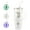 White, variant on MUKOKO 32oz Glass Tumbler, Glass Water Bottle with Lid and Straw, Iced Coffee Tumbler with Handle, Purple