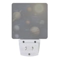 thumbnail image 3 of Sensor automático de luz nocturna LED del sistema solar Smoaffly de 7 x 11 x 5 cm, 3 of 7