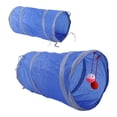 thumbnail image 4 of Interactive Cat Tunnel Toy, Light Negative Emotion Reduction Cat Tunnel  For Puppies For Rabbits For Cats Royal Blue,Fluorescent Green, 4 of 8