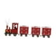 thumbnail image 2 of Tren pequeño de madera para Navidad, adorno de tren artesanal, estatua, regalo, decoración navideña, tren para el hogar, escritorio, fiesta,, 2 of 9