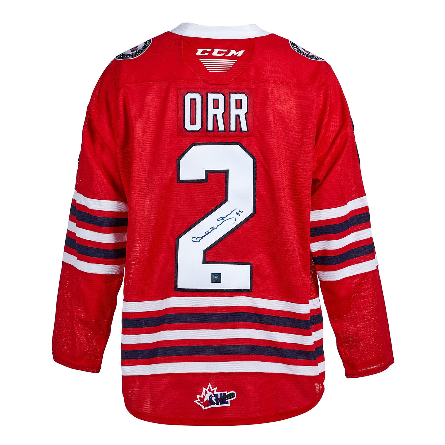 Bobby Orr Autographed Oshawa Generals CHL CCM Jersey Walmart