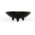 thumbnail image 6 of ABCISI Wabi Sabi Ceramic Bowl, 6.1 Inch Handcrafted Tripod Design for Snacks, Sauces, Dips, Decorative Serving Bowl for Kitchen, Dining Table, Coffee Table (Black), 6 of 12