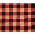 thumbnail image 4 of oneOone Polyester Lycra Fabric Gingham Check Printed Craft Fabric BTY 56 Inch Wide, 4 of 4