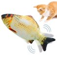 thumbnail image 1 of Electric Fish Cat Toys, Movable Simulated Active Dolls For Kitten, 1 of 1