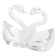 thumbnail image 5 of Preciosa figura de cisne de cristal, pareja de cisnes de cristal, estatua para decoración de bodas y fiestas., 5 of 5